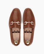 Axminster Tan Leather Loafers