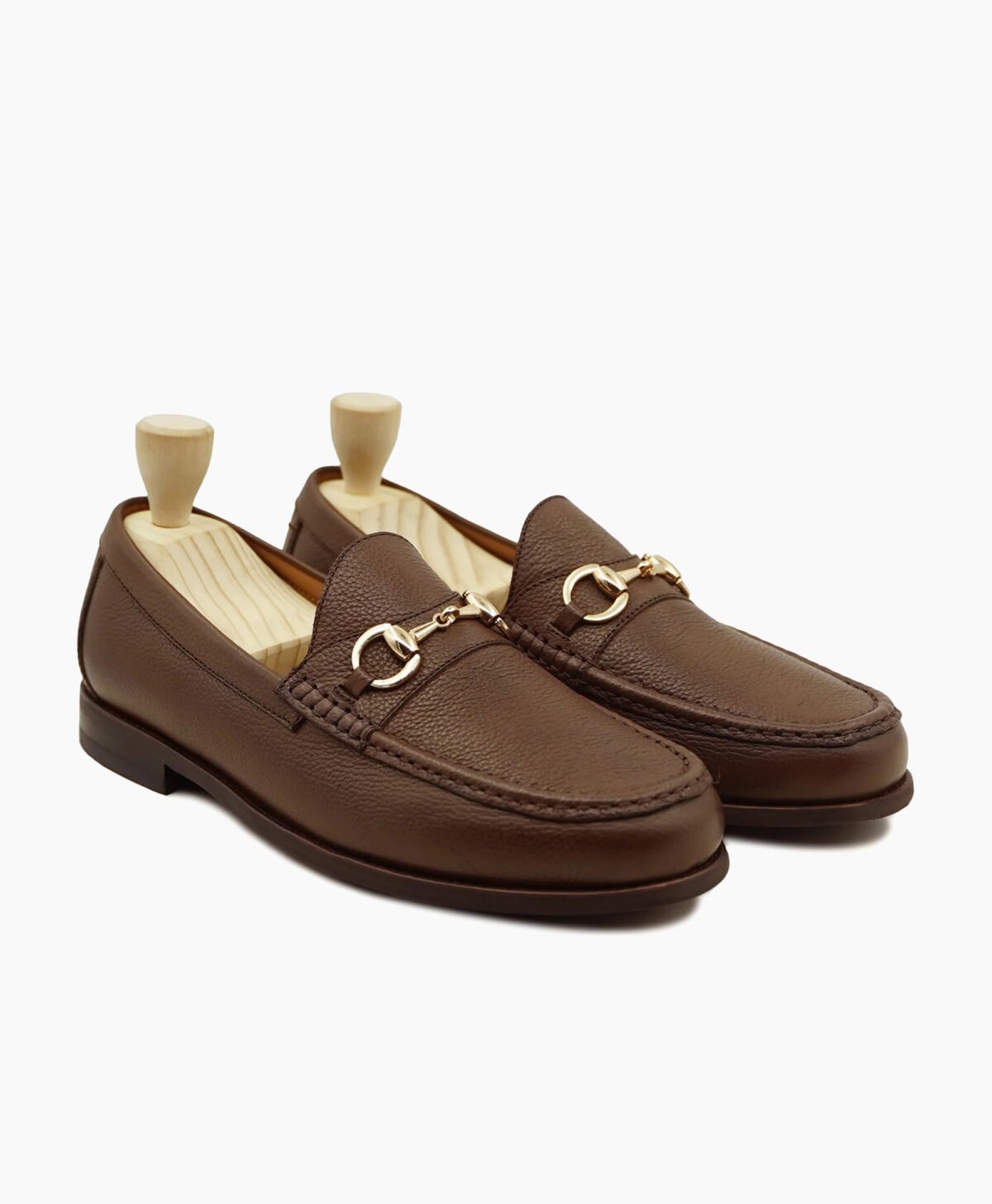 Barnstaple Brown Leather Loafers