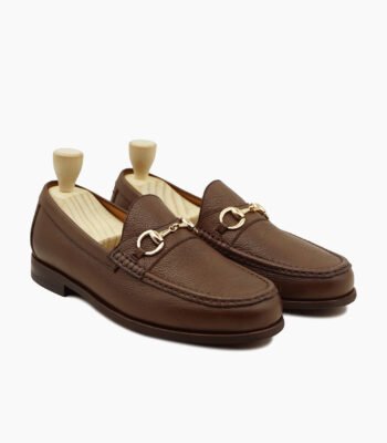 Barnstaple Brown Leather Loafers
