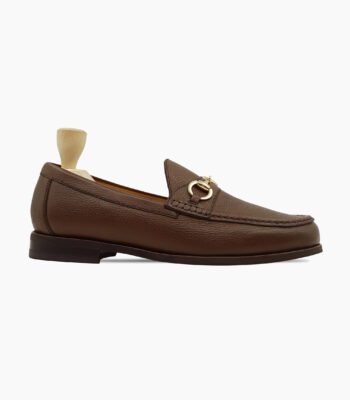 Barnstaple Brown Leather Loafers