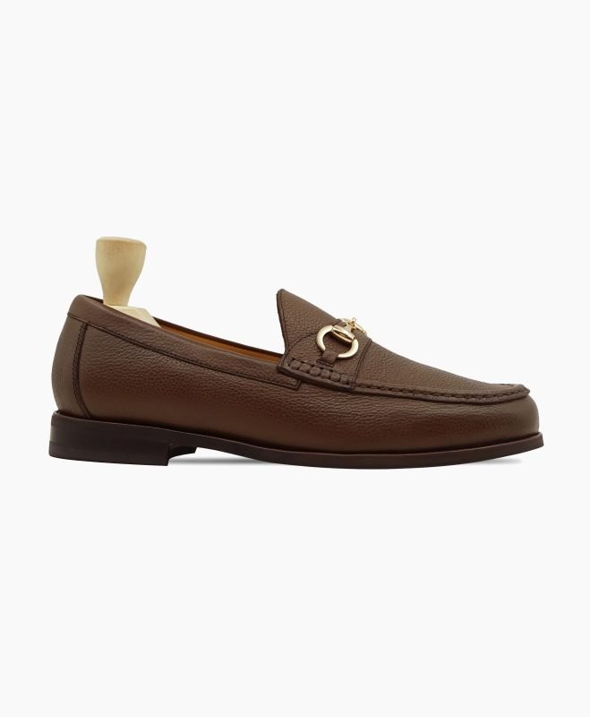 Barnstaple Brown Leather Loafers