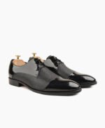 Belper Derby Black Patent Leather Shoes