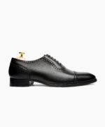 Bodmin Oxford Black Leather Shoes