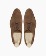 Bolsover Derby Brown Suede Leather Shoes