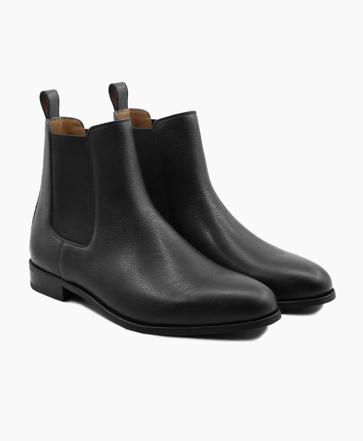Carlisle Chelsea Black Leather Boot
