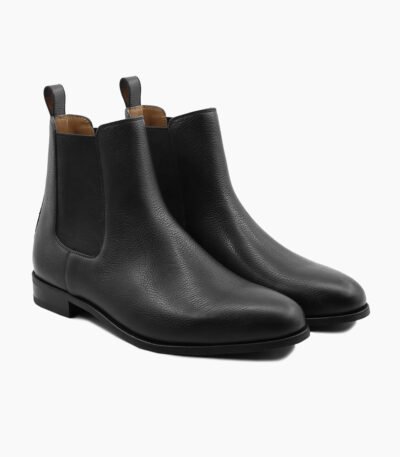 Carlisle Chelsea Black Leather Boot
