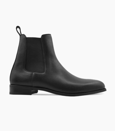 Carlisle Chelsea Black Leather Boot