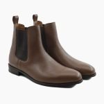 Carlisle Chelsea Brown Leather Boot