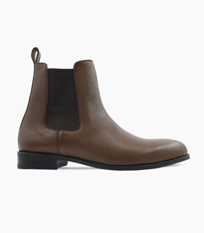 Carlisle Chelsea Brown Leather Boot
