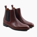 Carlisle Chelsea Oxblood Leather Boot