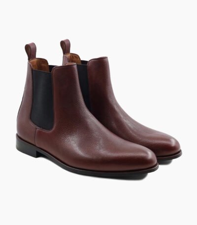 Carlisle Chelsea Oxblood Leather Boot