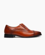 Chester Oxford Tan Brown Leather Shoes