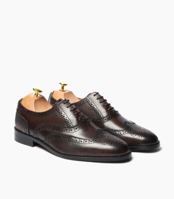 Chiltern Oxford Dark Brown Leather Shoes