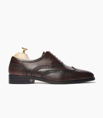 Chiltern Oxford Dark Brown Leather Shoes