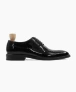 Eastbourne Wholecut Black Patent Leather Shoes