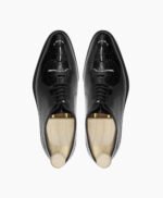 Eastbourne Wholecut Black Patent Leather Shoes