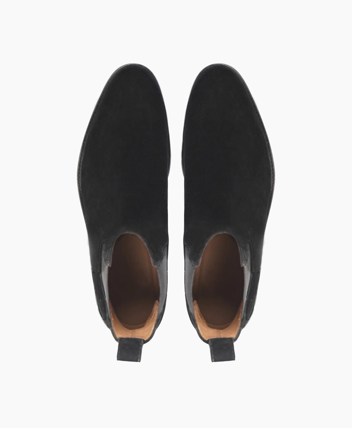 Eden Chelsea Black Suede Leather Boot