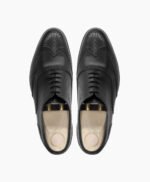 Huntingdon Oxford Black Leather Shoes