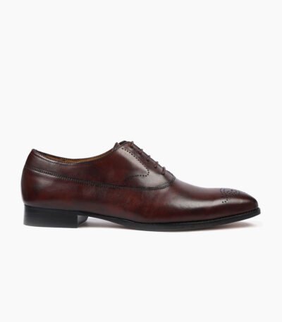 Knutsford Oxford Dark Brown Leather Shoes
