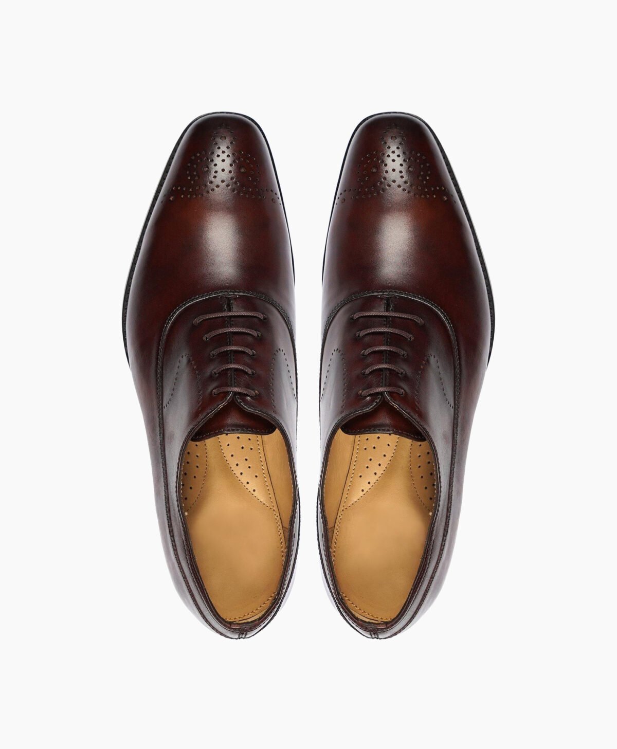 Knutsford Oxford Dark Brown Leather Shoes