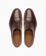 Launceston Oxford Dark Brown Leather Shoes