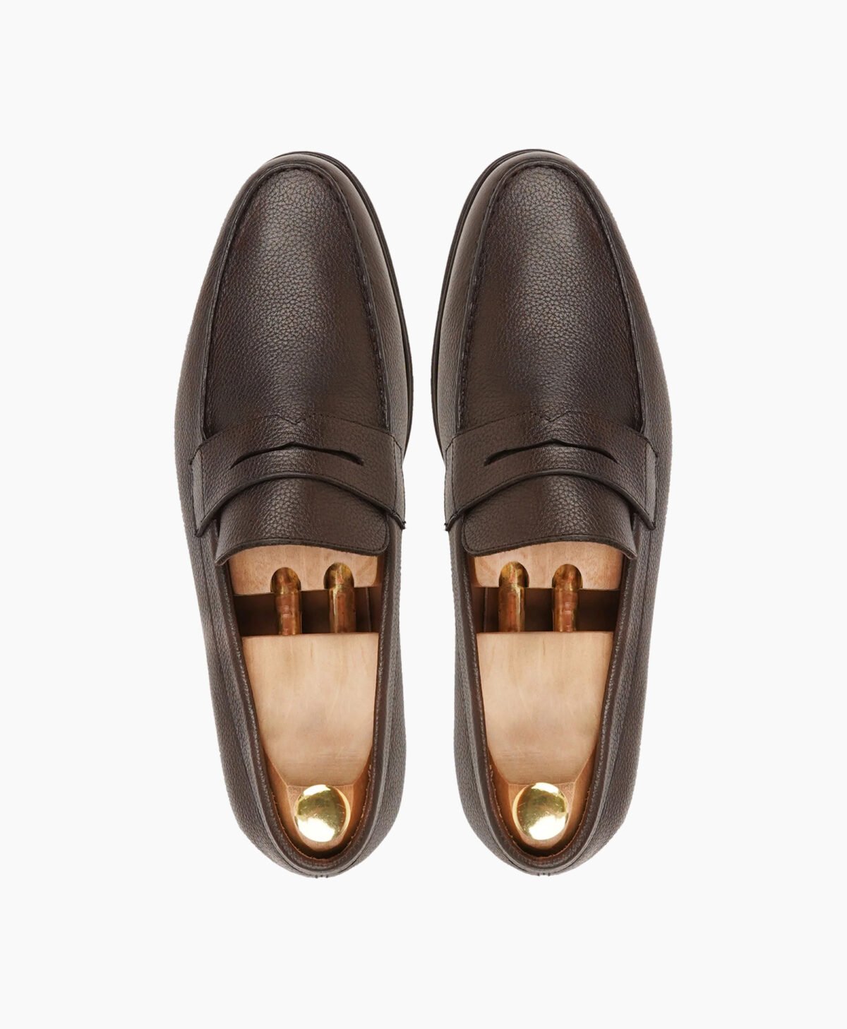 Lynton Dark Brown Leather Loafers Lynton Dark Brown Leather Loafers