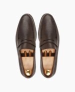 Lynton Dark Brown Leather Loafers