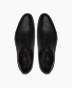 Matlock Derby Black Leather Shoes