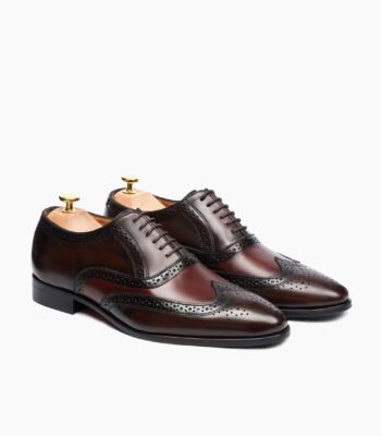 Northwich Oxford Burnish Brown Leather Shoes