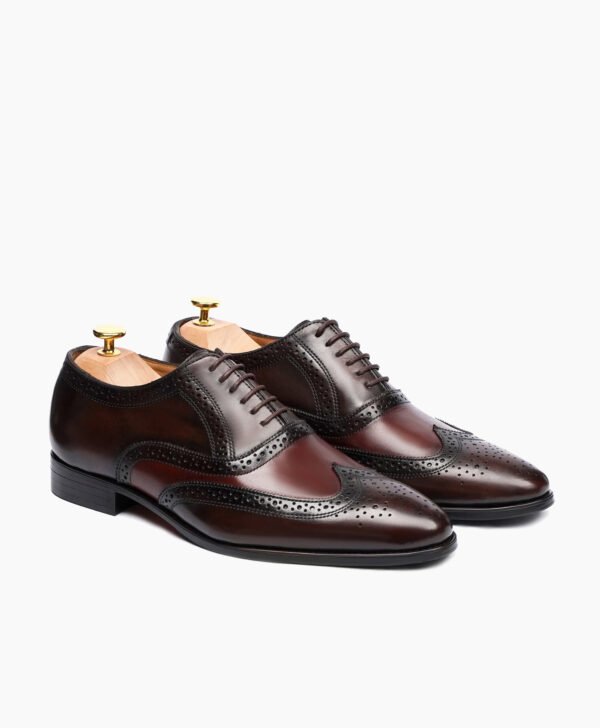 Northwich Oxford Burnish Brown Leather Shoes