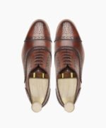 Penzance Oxford Brown Leather Shoes