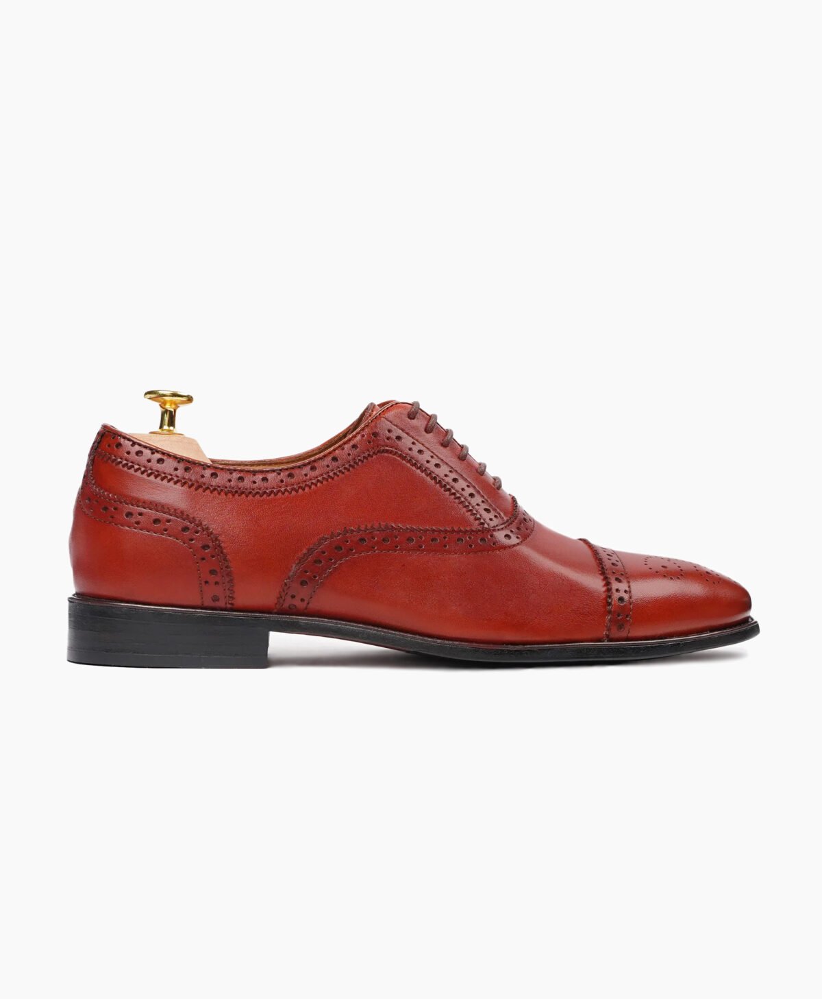 Saltash Oxford Orange Tan Leather Shoes Saltash Oxford Orange Tan Leather Shoes
