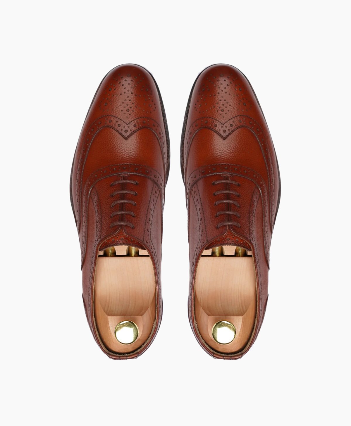 Tintagel Oxford Orange Tan Leather Shoes Tintagel Oxford Orange Tan Leather Shoes