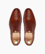 Tintagel Oxford Orange Tan Leather Shoes