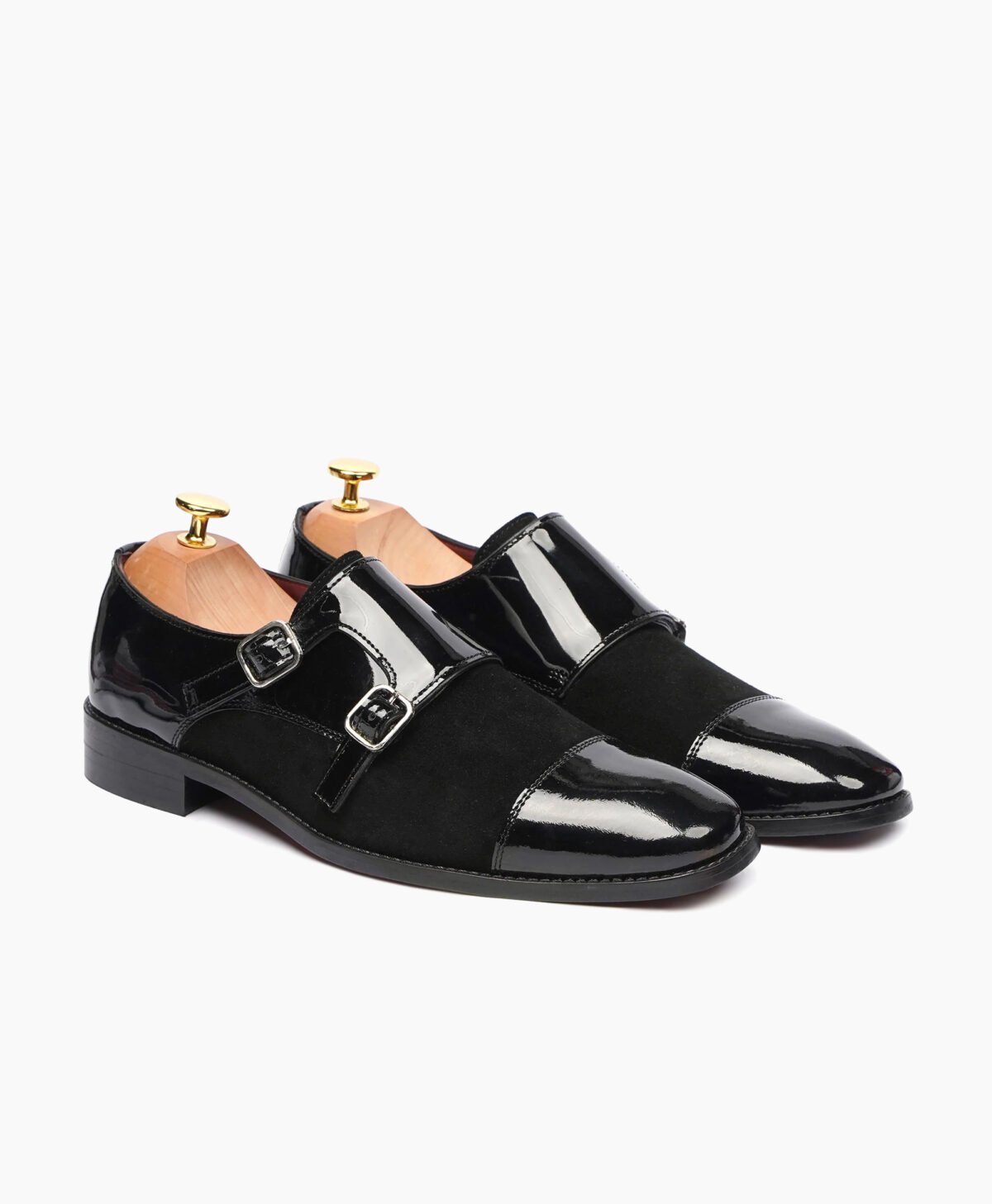 Totnes Double Monkstrap Black Leather Shoes Totnes Double Monkstrap Black Leather Shoes