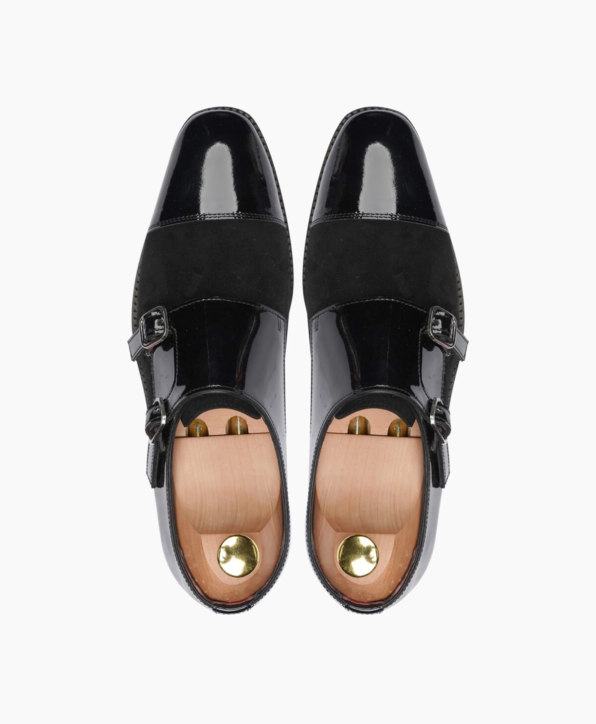 Totnes Double Monkstrap Black Leather Shoes Totnes Double Monkstrap Black Leather Shoes