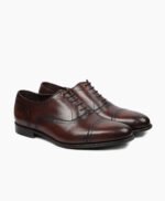 Truro Oxford Dark Brown Leather Shoes