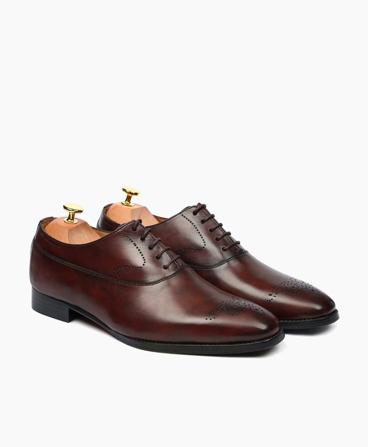 Wycombe Oxford Oxblood Leather Shoes