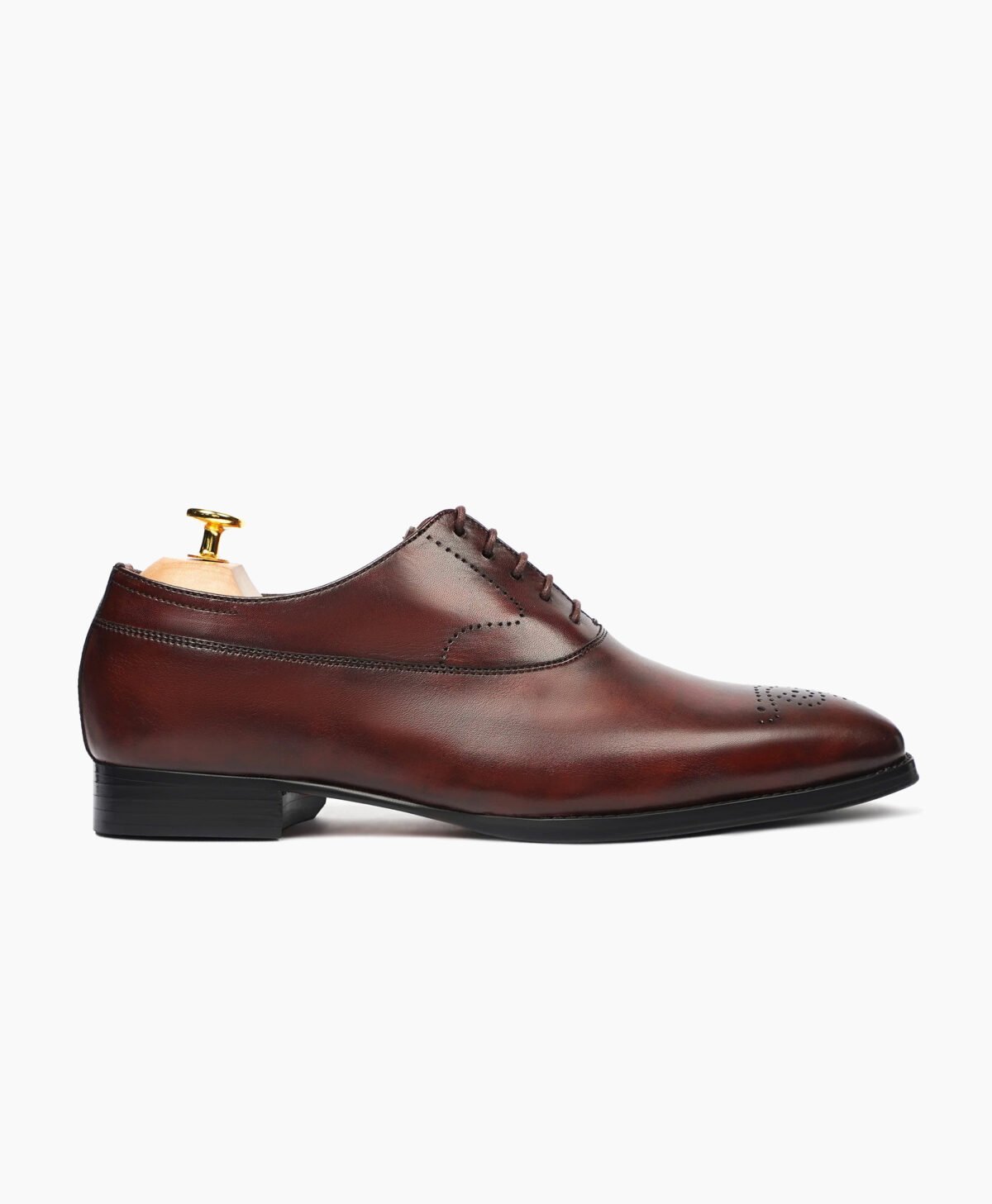 Wycombe Oxford Oxblood Leather Shoes
