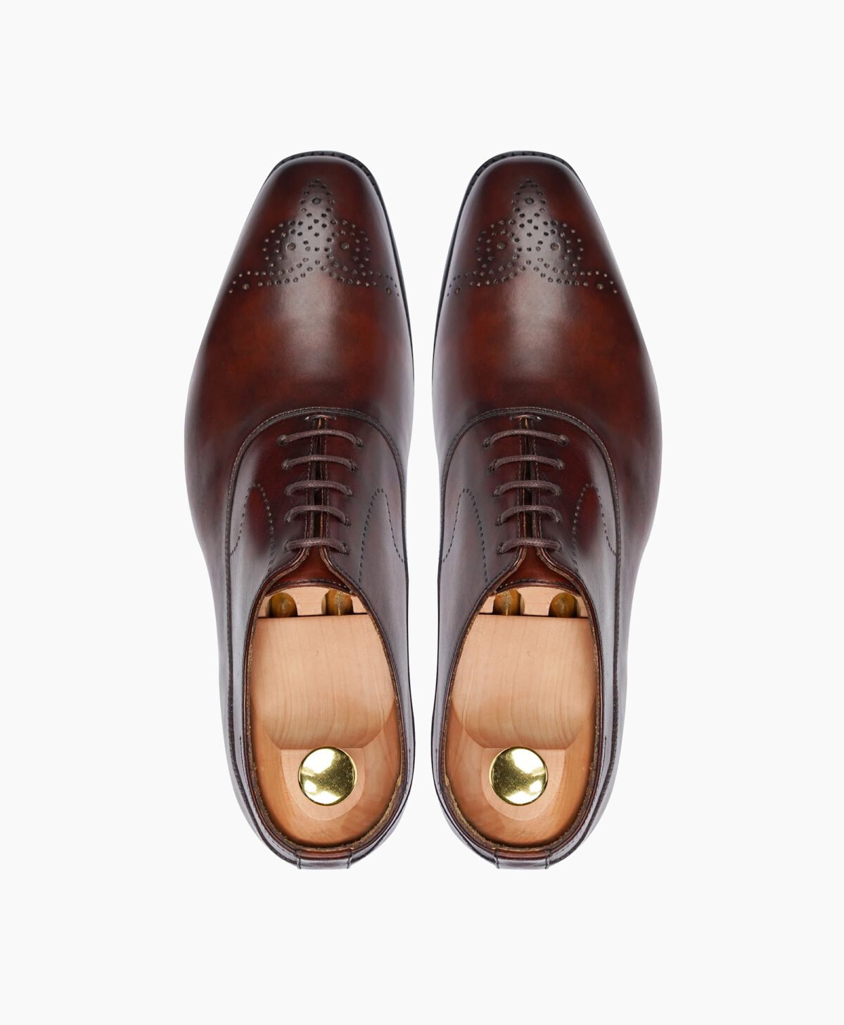 Wycombe Oxford Oxblood Leather Shoes