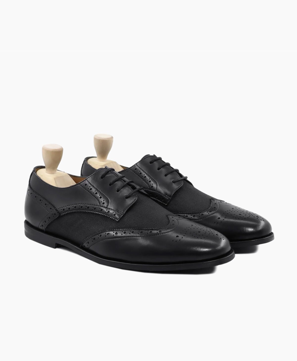 Bisbee Derby Black Calf Leather Shoes Image200