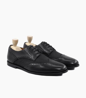 Bisbee Derby Black Calf Leather Shoes
