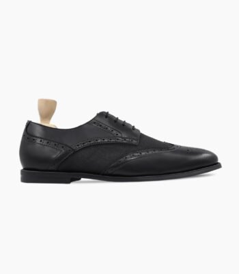 Bisbee Derby Black Calf Leather Shoes