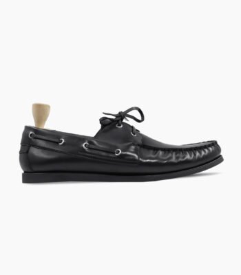 Chandler Derby Black Calf Leather Shoes
