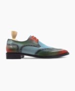 Kodiak Derby Multicolor Calf Leather Shoes