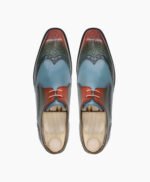 Kodiak Derby Multicolor Calf Leather Shoes