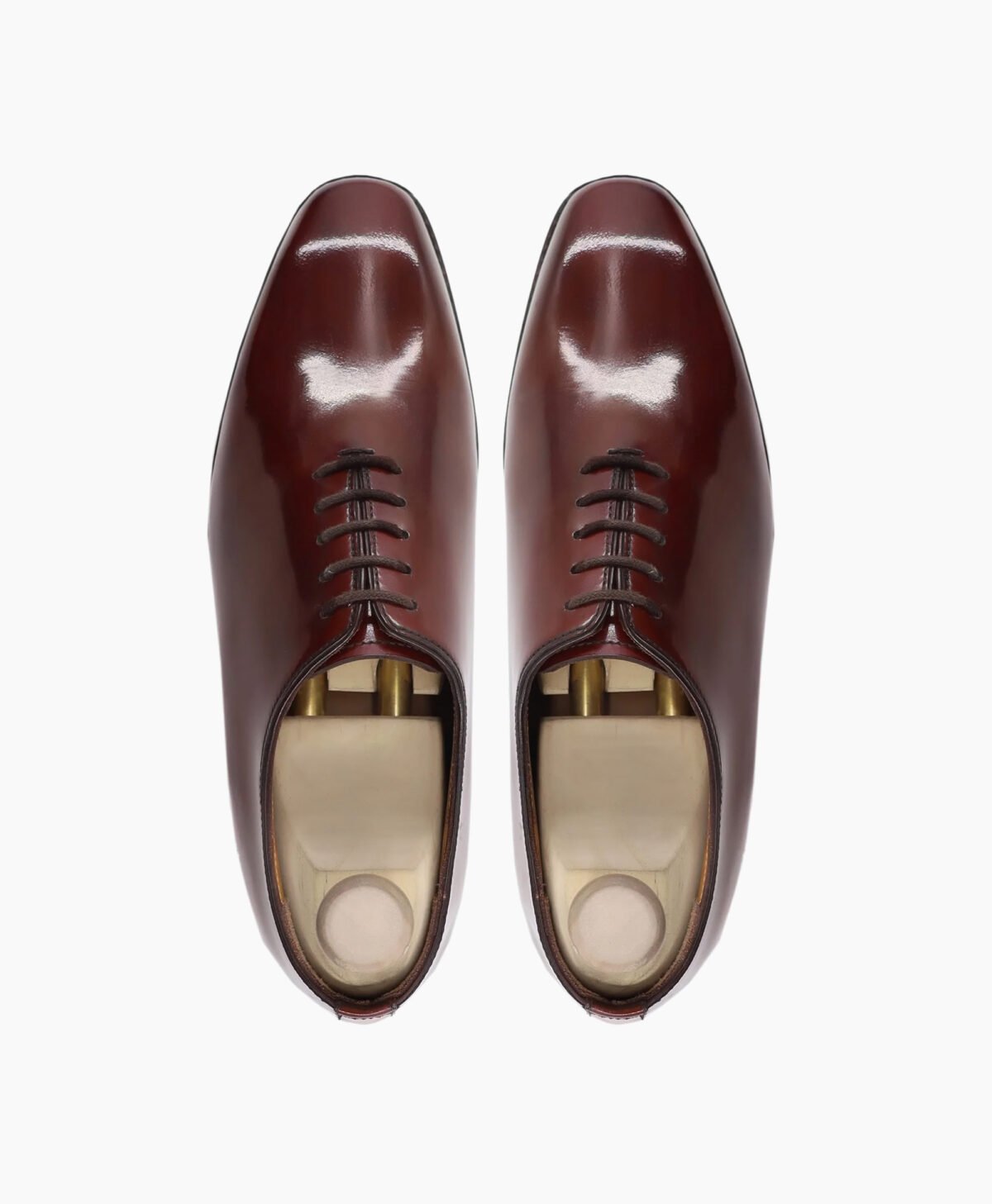 Laguna Wholecut Oxblood Box Leather High Shine Shoes Image202