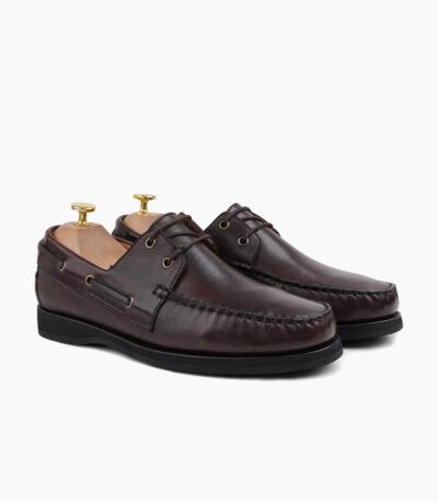 Seward Derby Dark Brown Calf Leather Shoes