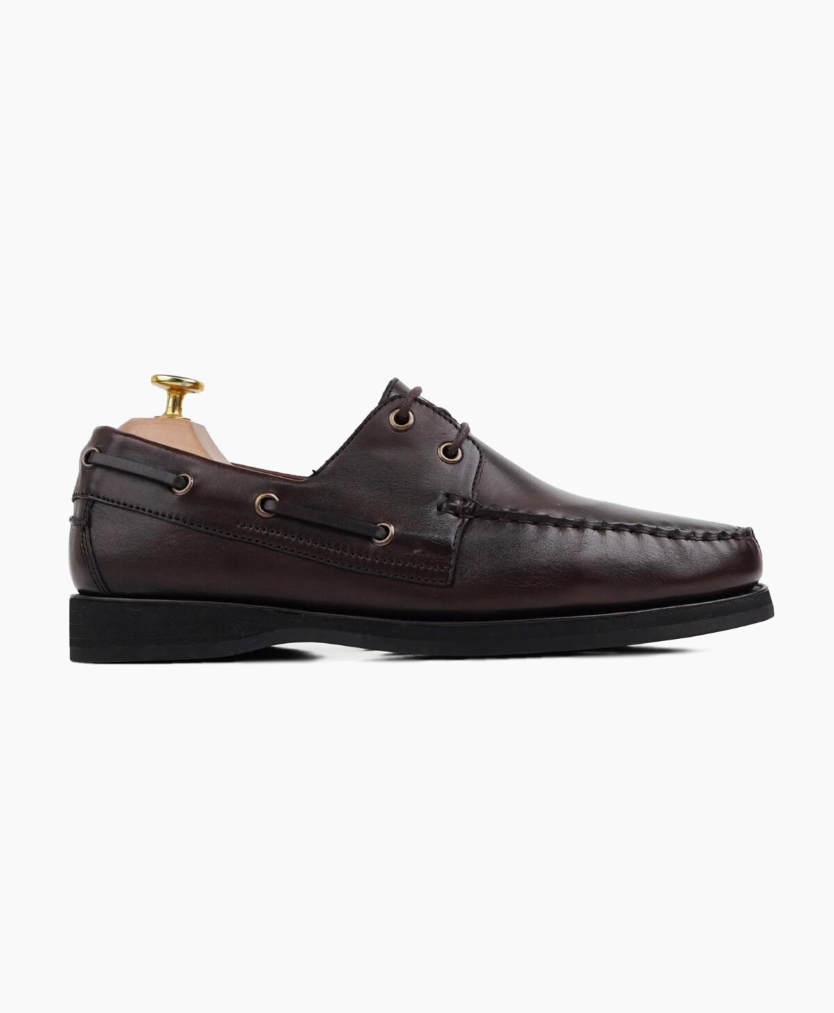 Seward Derby Dark Brown Calf Leather Shoes Image201