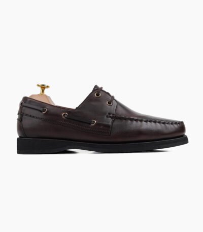 Seward Derby Dark Brown Calf Leather Shoes